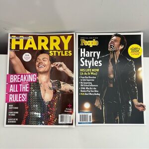 Harry Styles People & Ultimate Guide Magazines Set of 2